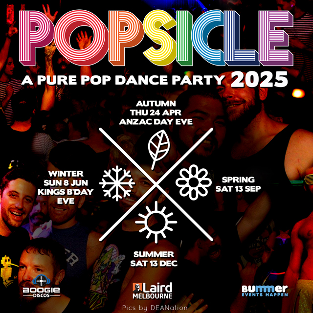 popsicle party pure pop laird gay melbourne